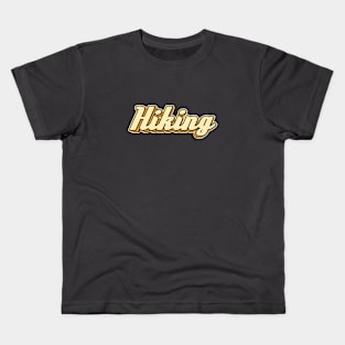 Hiking typography Kids T-Shirt